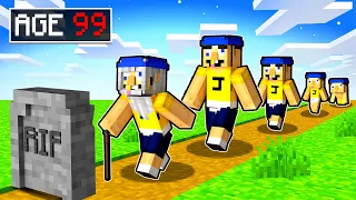 Jeffy's BIRTH To DEATH in Minecraft!