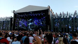 Tinie Tempah - Writen in the stars (live @MTV Presents Varna Beach 2017)