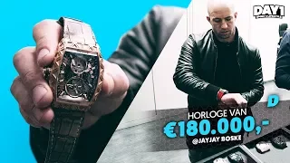 Horloges van Messi, Ronaldo en Max Verstappen? (CVSTOS Genève) || #DAY1 Special