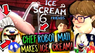 Ice Scream 6 FRIENDS: Charlie - MATI ROBOT Makes Ice Cream! | Ice Scream 6 Trailer | Keplerians