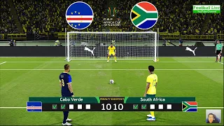 Cape Verde 🆚 South Africa - Penalty Shootout 2024 | African Cup of Nations 2023 | eFootball PES