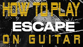 How to play Rod Wave - ESCAPE - Easy LoFi Guitar - Level 1