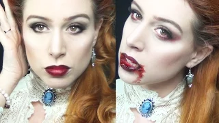 Lucy Westenra (Dracula's character) Make Up Tutorial - Halloween 2014