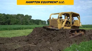 1973 Caterpillar D8H Tractor At  Work.