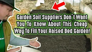 Compost & Garden Soil Suppliers Don't Want You To Know About This Cheap Way To Fill Your Raised Beds