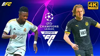 EA Sports FC 24 Real Madrid vs Borussia Dortmund Gameplay - UEFA Champions League Final 24 - PS5 4K