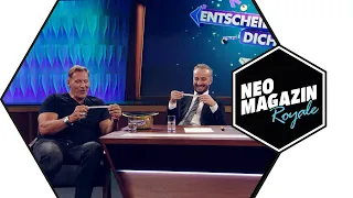 Entscheide dich! mit Ralf Moeller | NEO MAGAZIN ROYALE mit Jan Böhmermann - ZDFneo