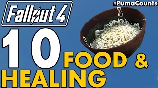 Top 10 Best Food Consumables and other Healing Items in Fallout 4 (Survival Mode) #PumaCounts