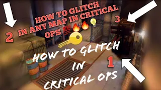 How To Glitch In Critical Ops  -  How to find Glitches🔑 - 2020 100% WORKING 💯 SECRET RAID GLITCH