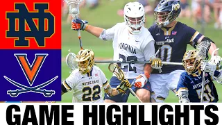 #2 Notre Dame vs Virginia Lacrosse Highlights NCAA SEMIFINAL | 2023 College Lacrosse