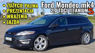 2011 Ford Mondeo 2.0 TDCI - Spalanie, prezentacja z bliska. Mini teścik.