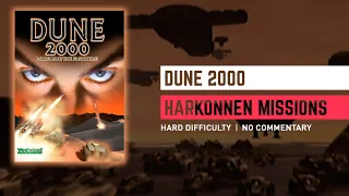 Dune 2000 - Intro + Harkonnen Mission 1 (Left Map) - Hard Difficulty - 1080p