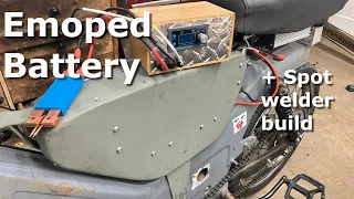 Electric Moped Battery and Spot Welder build