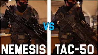 The NEMESIS Exotic vs the TAC-50 Sniper! - The Division 2