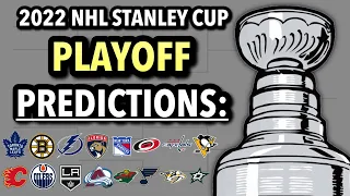 2022 NHL Stanley Cup Playoff Predictions