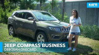 JEEP COMPASS BUSINESS: CITTÀ E OFF-ROAD IN UN'UNICA AUTO | INTERNI ED ESTERNI CON DEBORAH