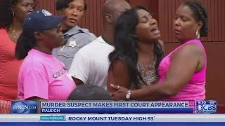 Wife of Raleigh murder victim has emotional outburst in court
