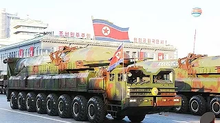 北朝鮮、軍事パレード＝労働党創建７０周年、改良型ＩＣＢＭで米けん制