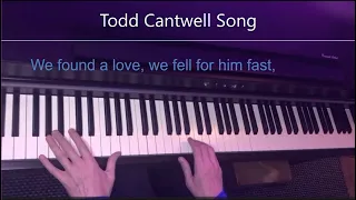 ⚽ Todd Cantwell Song 🔴⚪🔵 Piano 🎹 with lyrics