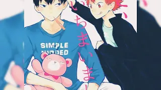 Kagehina Doujinshi-"Parece que atrape un resfriado" [yaoi]♡(parte1/2)