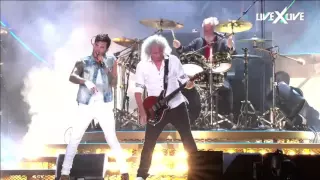 ghost town e who wants to live forever Queen + Adam Lambert Rock in Rio 2015 HDTV