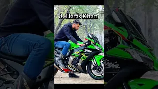 Top 10 Famous Kawasaki Ninja H2 Owners In India |UKO7 Rider, JS Films, Jatt Prabhjot, MS Dhoni