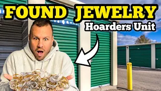 FOUND JEWELRY HOARDER STORAGE UNIT I Bought An Abandoned Storage Locker / Opening Mystery Boxes