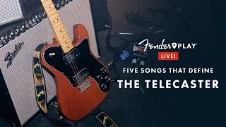 Five Songs That Define The Telecaster | Fender Play LIVE | Fender