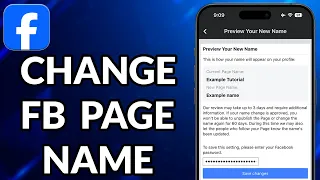 How To Change Facebook Page Name