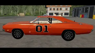 Farming Simulator With the General Lee😱😱😱