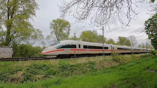 Trainspotting an der Hollandstrecke, Bei Berg am 26. April 2024, Teil 2 von 2