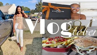 Vlogtober: 4-8 | Luxury Haul, Self-Care, Organising & Attending a Wedding | South African YouTuber