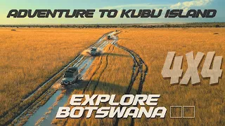 Overlanding Africa: Botswana | EP 1 |  A wet Khama Rhino and Kubu Island Adventure