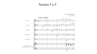 Tomaso Albinoni – Sinfonie a cinque, Op.2