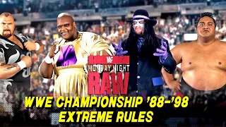 WWE 2K23 The Undertaker vs Yokozuna vs Mabel vs Bam Bam Bigelow - Extreme Rules