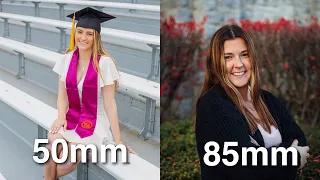 The Best Lens For Portrait Photography | 50mm vs 85mm | Compression Photography