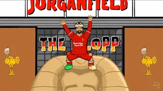 Mo Salah running down the wing