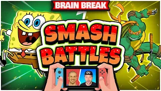 Smash Battles with Coach Corey Martin ⚡️ Freeze Dance ⚡️ Just Dance Brain Break