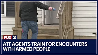 ATF agents train for encounters with armed people