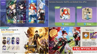 NEW UPDATE! 4.8 BANNERS, CHRONICLED WISH, FREE SKINS, NEW ENDGAME CONTENT & EMILIE  - Genshin Impact