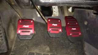 How to easily install pedal covers