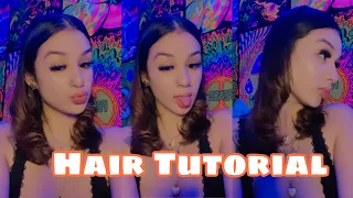 Flipped Ends Hair Tutorial