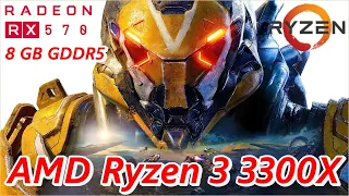 Anthem gameplay @ RX 570 8GB & Ryzen 3 3300X & 16 GB RAM (Medium settings)