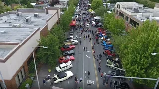 Seattle Greenwood Car Show 2018 4K DJI 4