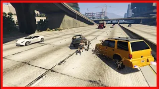 GTA 5 BEST Epic Ragdolls CLIFF SPECIAL up midea