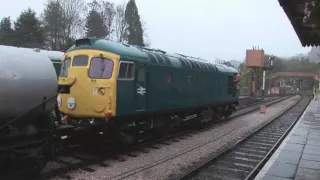 Type Two Day.. D5343 and D7612..Part 1..South Devon Railway..06/11/15