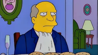 Steamed Hams but Seymour keeps interrupting Chalmers causing him to get annoyed and leave early