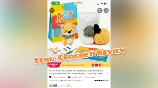 Temu Crochet Kit Review!