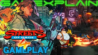 16 Minutes of Streets of Rage 4 Gameplay - DIRECT FEED (PAX East)