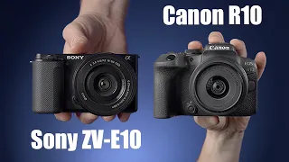 Sony ZV-E10 vs Canon R10 - Best Budget Mirrorless Camera??